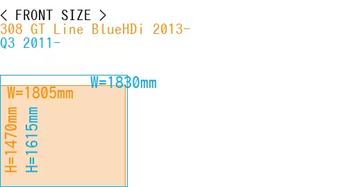 #308 GT Line BlueHDi 2013- + Q3 2011-